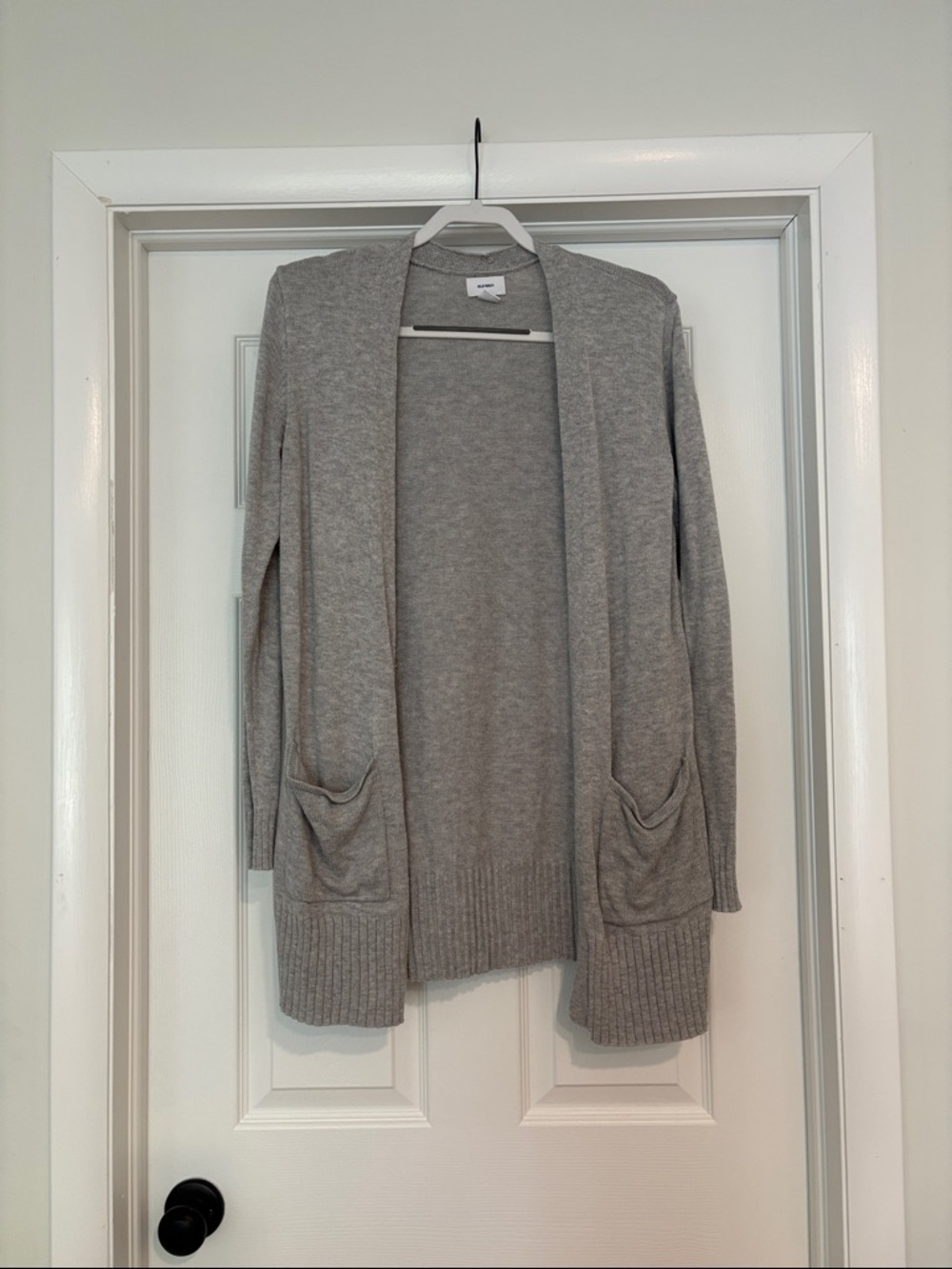 Old Navy Gray Open-Front Women's Cardigan Sweater